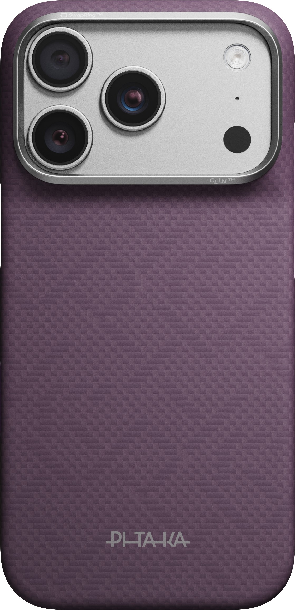 Чехол Pitaka Weaving Edge Case для iPhone 18 Pro, фиолетовый
