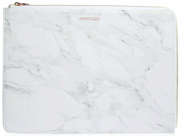 

Чехол Monocozzi POSH для MacBook Pro 13", 14"/Air 13", кожа, белый мрамор, Чехол POSH для MacBook Pro 13", 14"/Air 13", кожа, белый мрамор