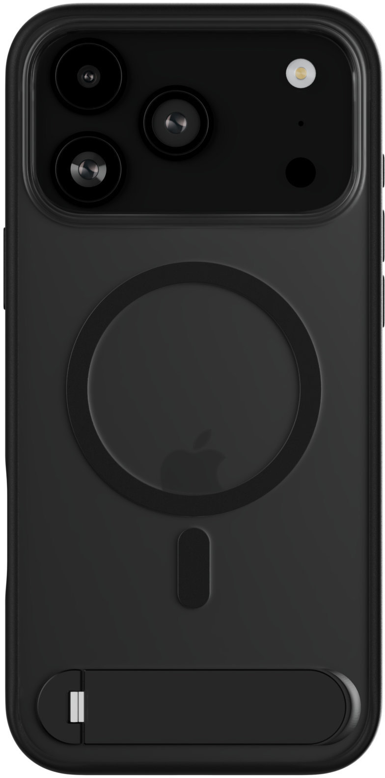 

Чехол uBear Stand 360 Mag Case MagSafe для iPhone 17 Pro Max, silk-touch, черный, Чехол Stand 360 Mag Case MagSafe для iPhone 17 Pro Max, silk-touch, черный