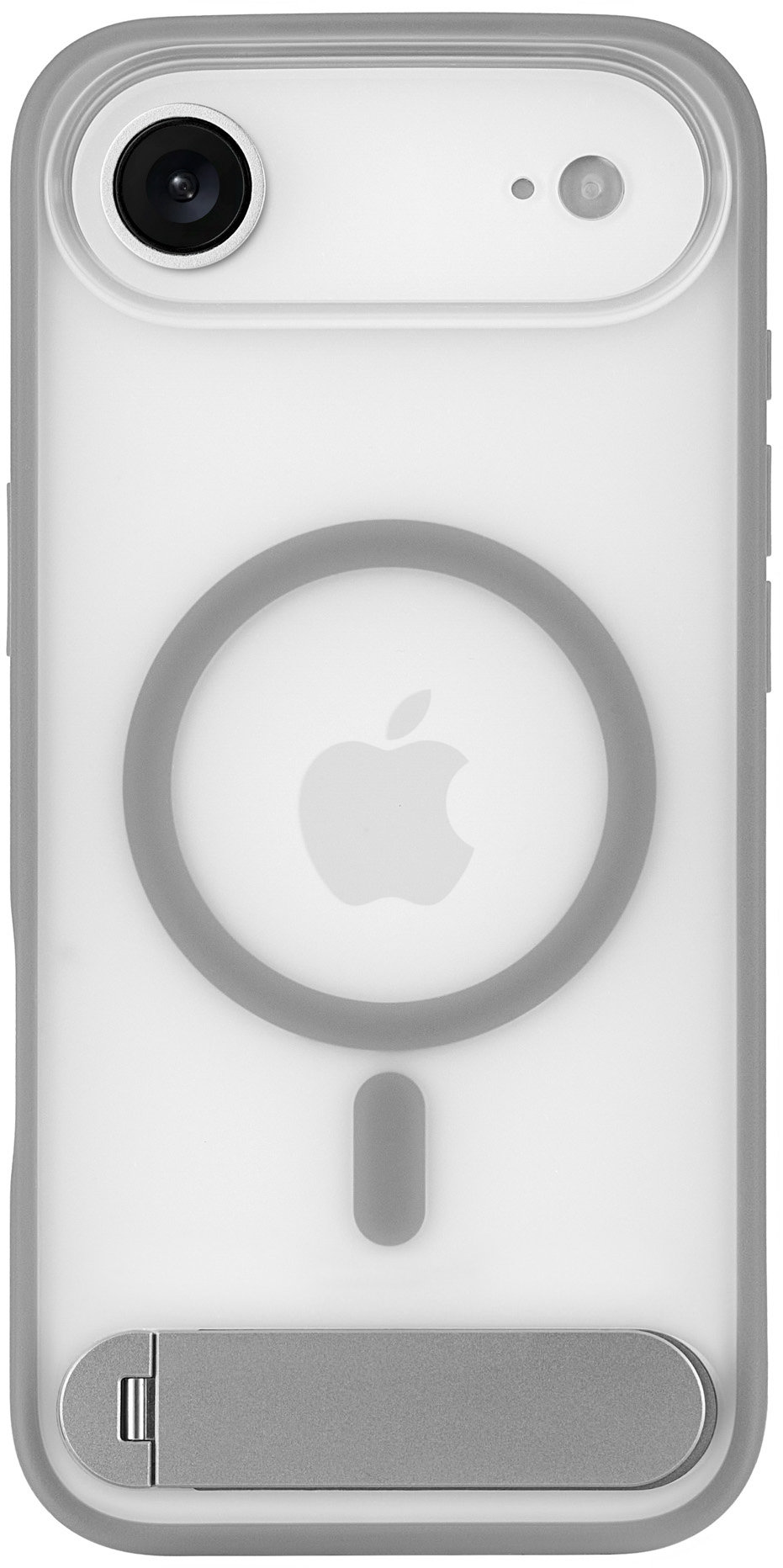 

Чехол uBear Stand 360 Mag Case MagSafe для iPhone Air, silk-touch, серый, Чехол Stand 360 Mag Case MagSafe для iPhone Air, silk-touch, серый