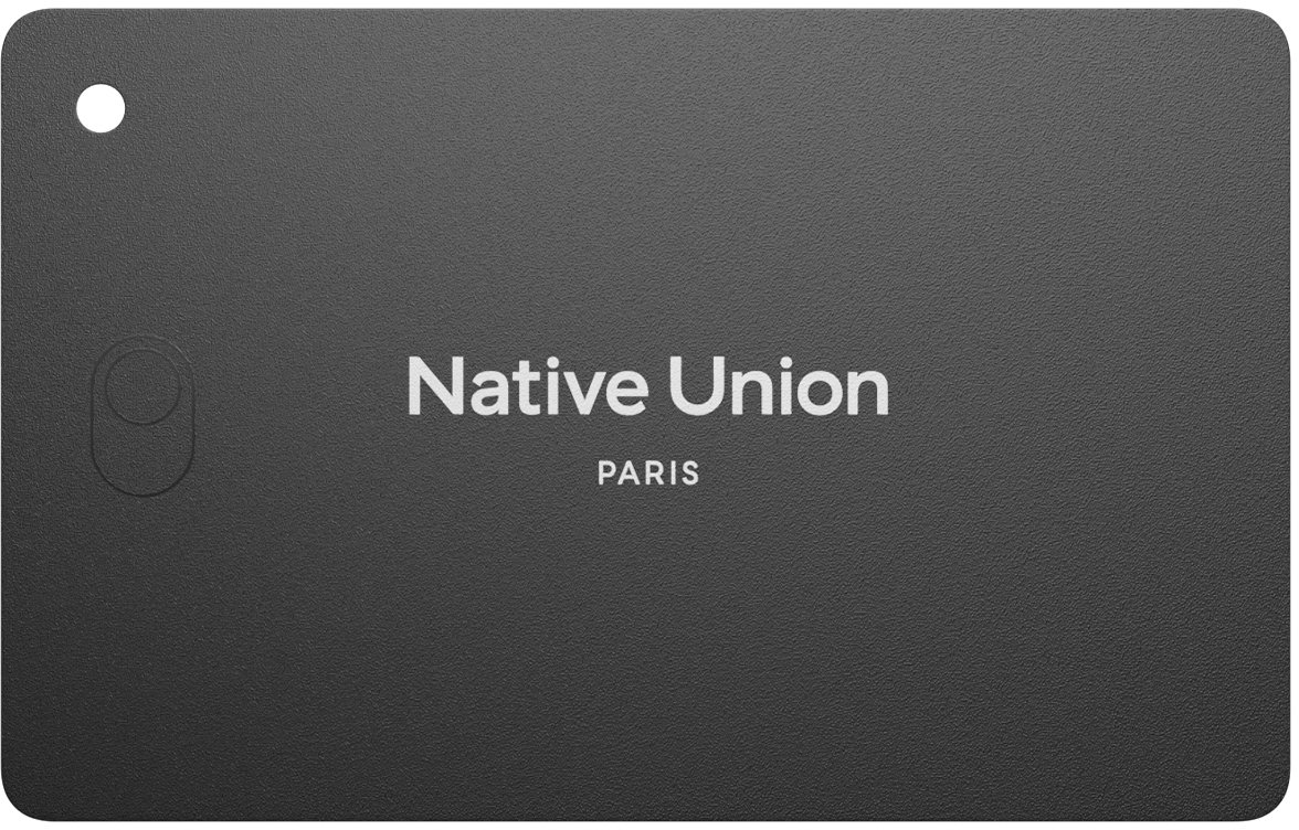 

Карта-трекер Native Union FIND IT CARD, черный, Карта-трекер FIND IT CARD, черный