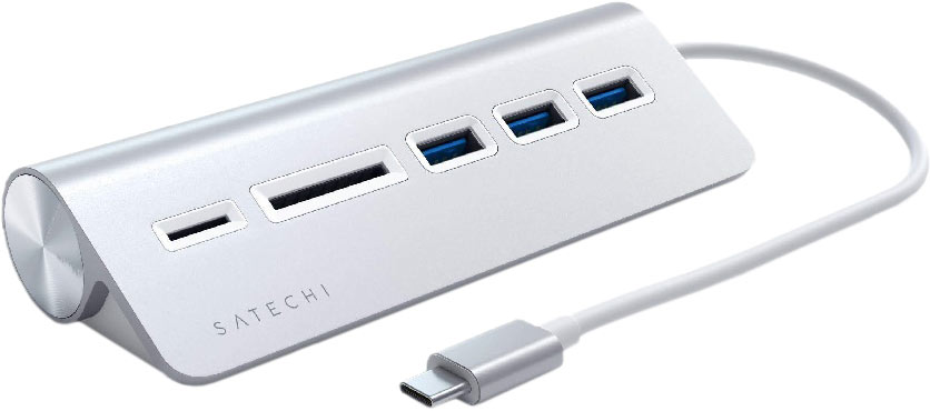 

Satechi Док-станция USB-C 5 в 1, серебристый