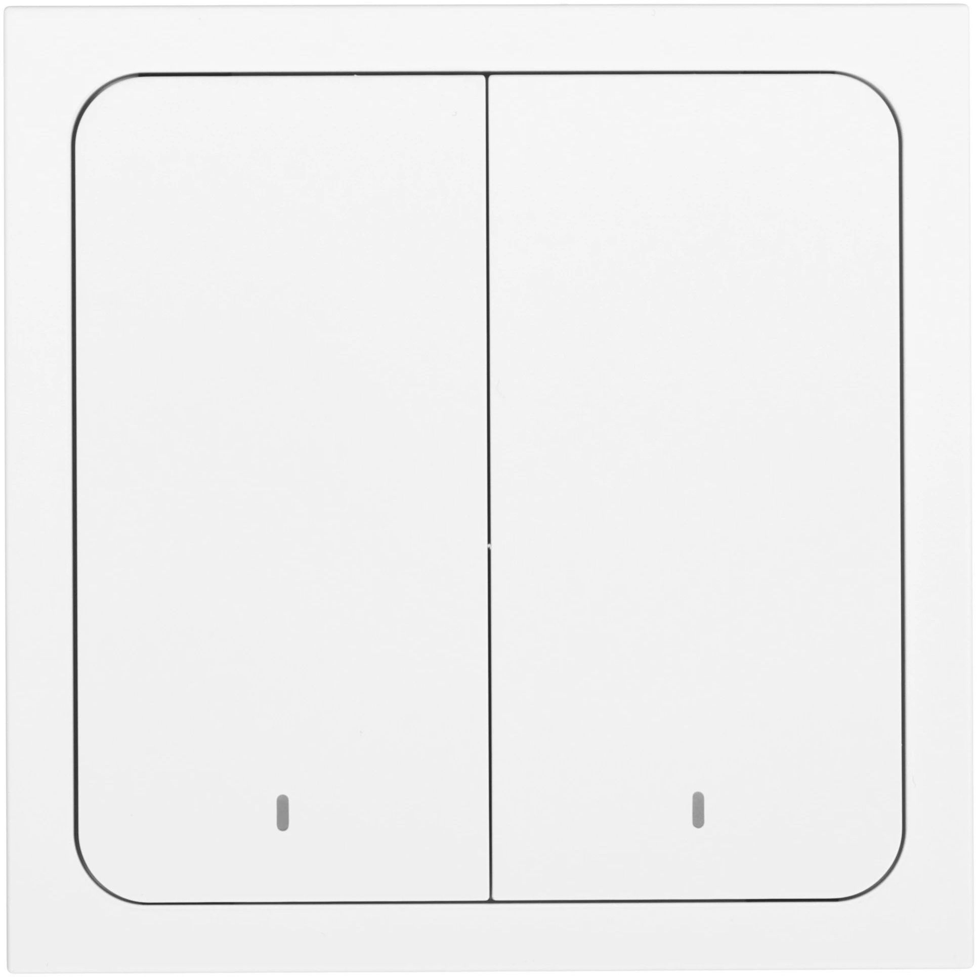 

Умный беспроводной выключатель Яндекс, 2 клавиши, Zigbee, Белый, Умный беспроводной выключатель , 2 клавиши, Zigbee