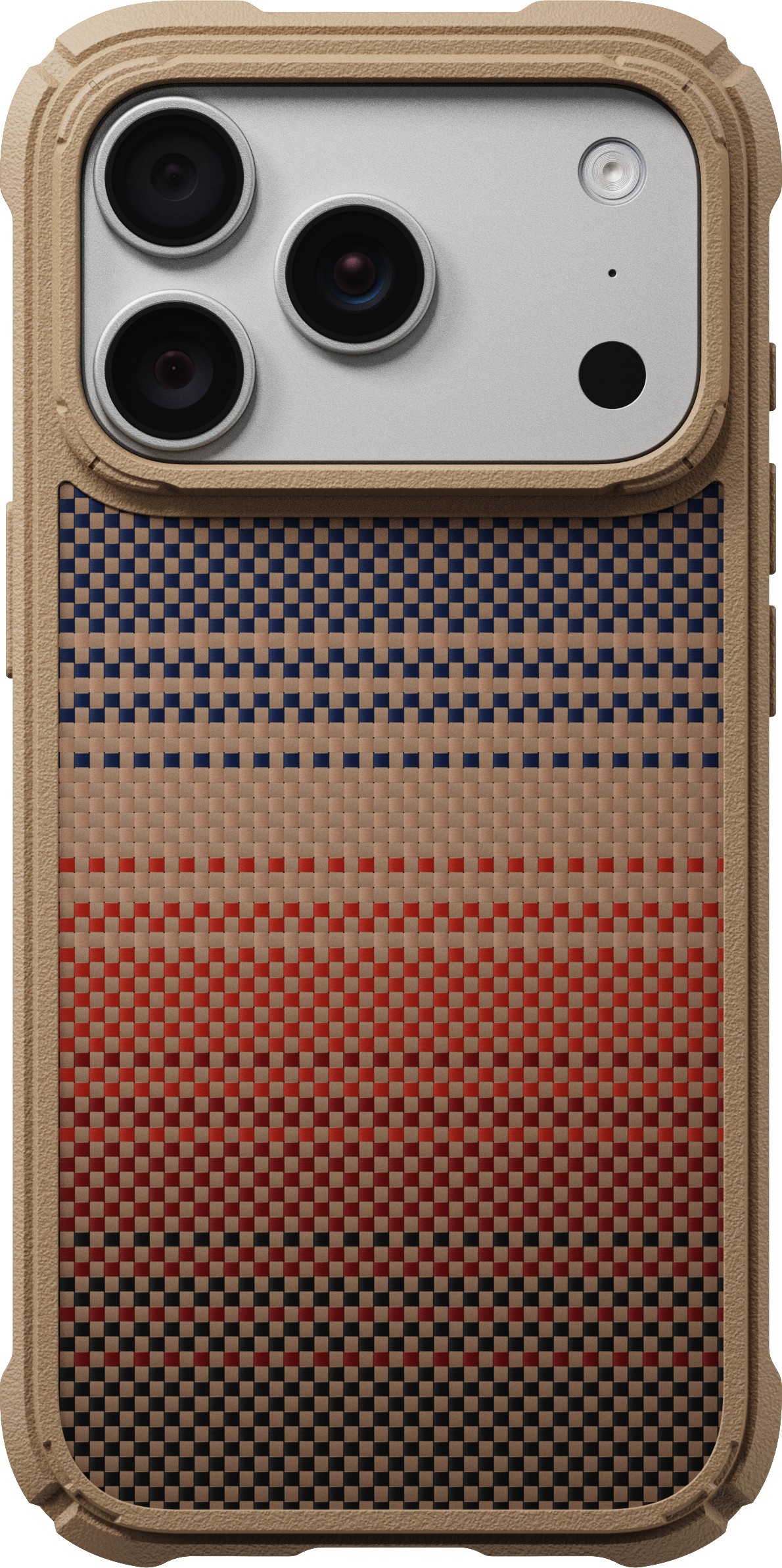 Чехол Pitaka Sunset Cairn Case для iPhone 18 Pro, коричневый