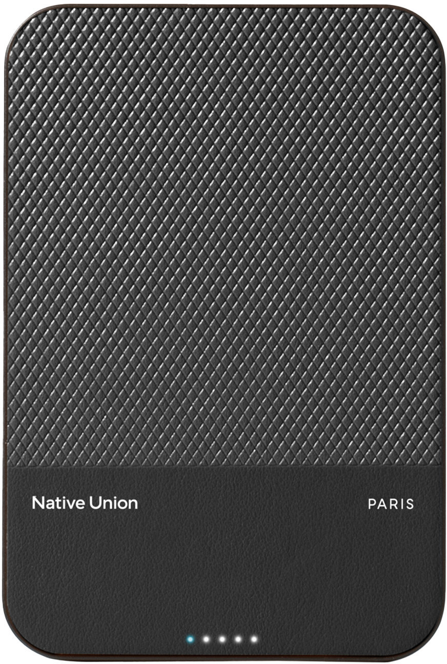 

Аккумулятор Native Union (Re)Classic MagSafe, Qi2, 5000mAh, черный, Аккумулятор (Re)Classic MagSafe, Qi2, 5000mAh, черный