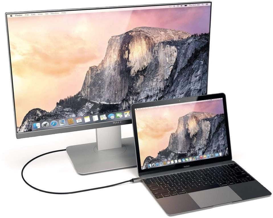 Кабель Satechi USB-C - HDMI 4K, 1.8м, серый космос Фото-4