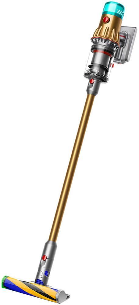 Вертикальные пылесосы  restore Dyson Беспроводной пылесос V12 Detect Slim Absolute, золотой