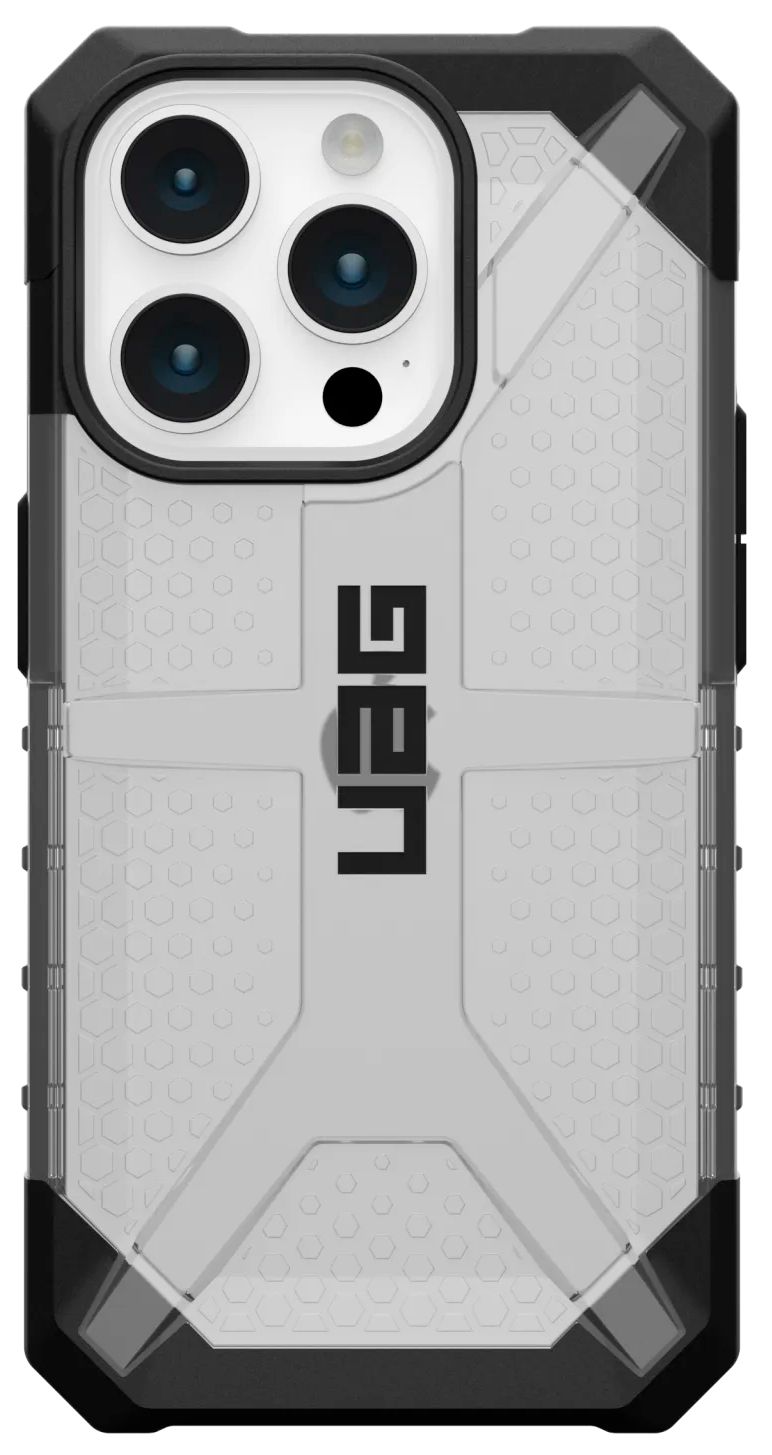 Бренд Чехол UAG Plasma Ice для iPhone 15 Pro, матовый лед