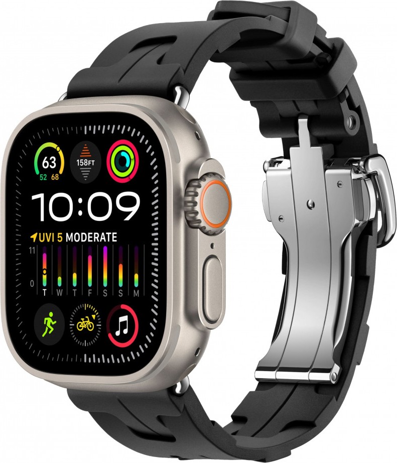 

Apple Watch Ultra 2 Hermes GPS + Cellular, 49 мм, титановый корпус, резиновый ремешок черного цвета, Черный, Watch Ultra 2 Hermes GPS + Cellular, 49 мм, титановый корпус, резиновый ремешок черного цвета