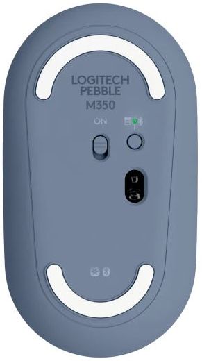 Мышь Logitech M350 Pebble Wireless, синий 910-006655 - фото 5