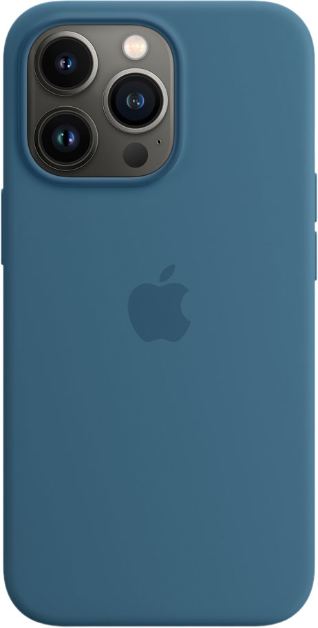 Чехол MagSafe для iPhone 13 Pro, силикон, «полярная лазурь»