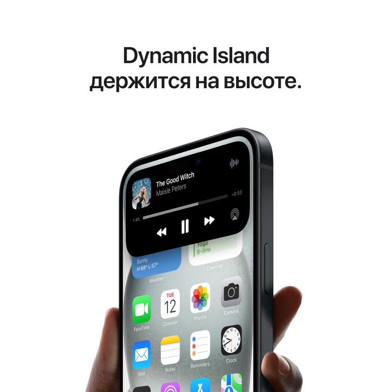 Apple iPhone 15 SIM 256 ГБ, зеленый Фото-6