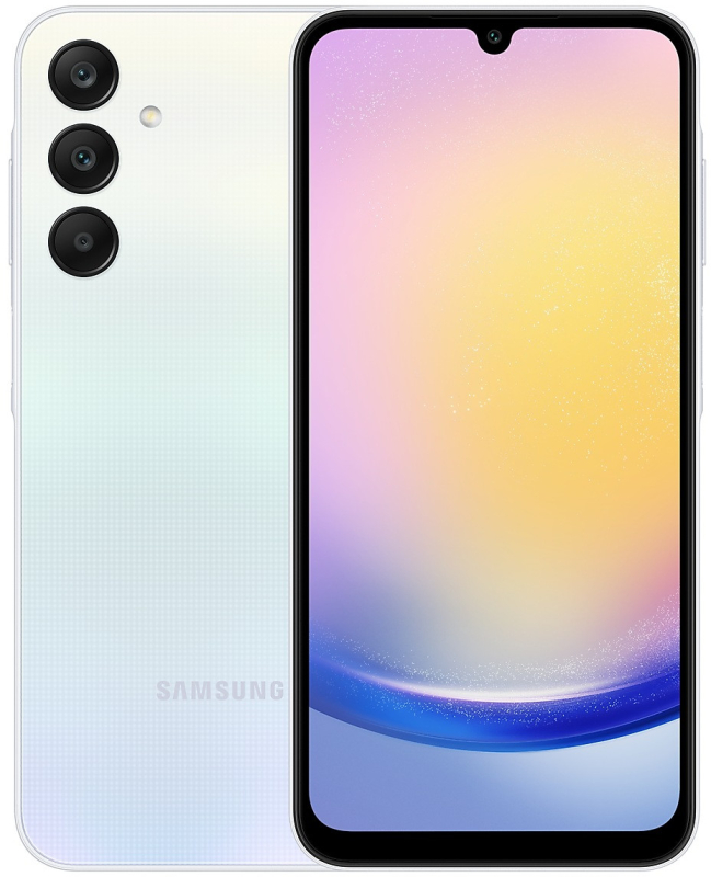 

Смартфон Samsung Galaxy A25 256Gb/8Gb, голубой, Жёлтый, Смартфон Galaxy A25 256Gb/8Gb, голубой