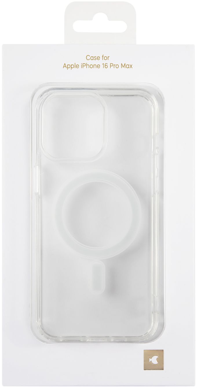 Чехол moonfish MagSafe для iPhone 16 Pro Max, TPU, прозрачный