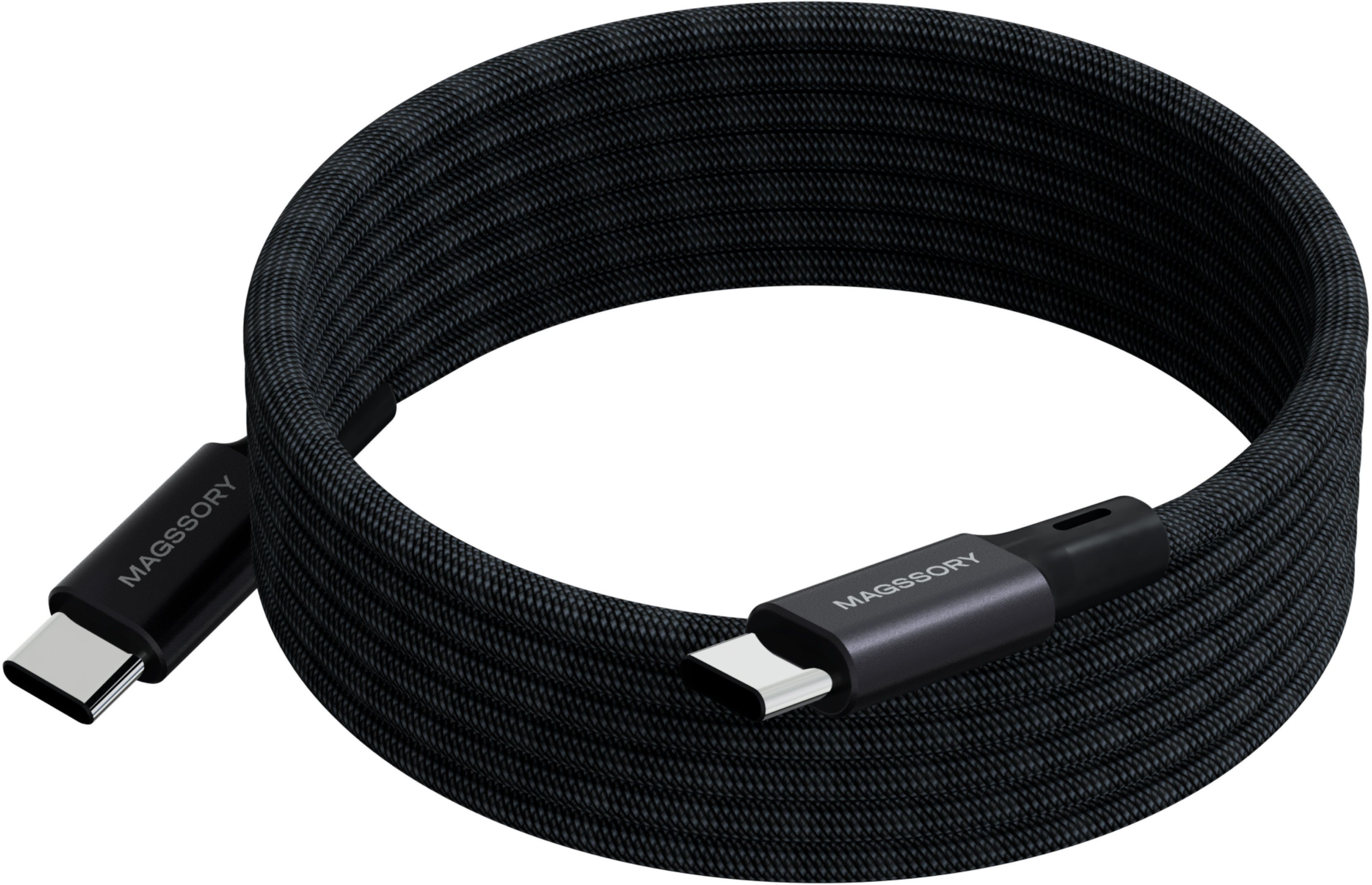 

Кабель Magssory USB-C, 1.2 м, 60Вт, черный, Кабель USB-C, 1.2 м, 60Вт, черный