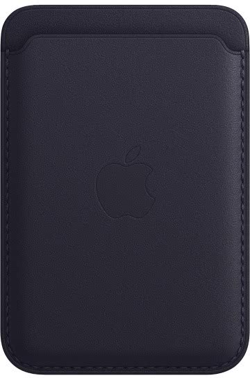 

Apple Чехол-бумажник MagSafe для iPhone, кожа, тёмно‑синий