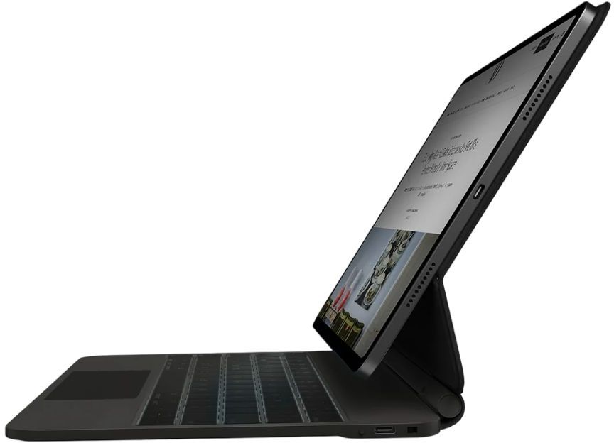 Чехол-клавиатура Uniq Venno для iPad Pro 13 (2024), черный Фото-2