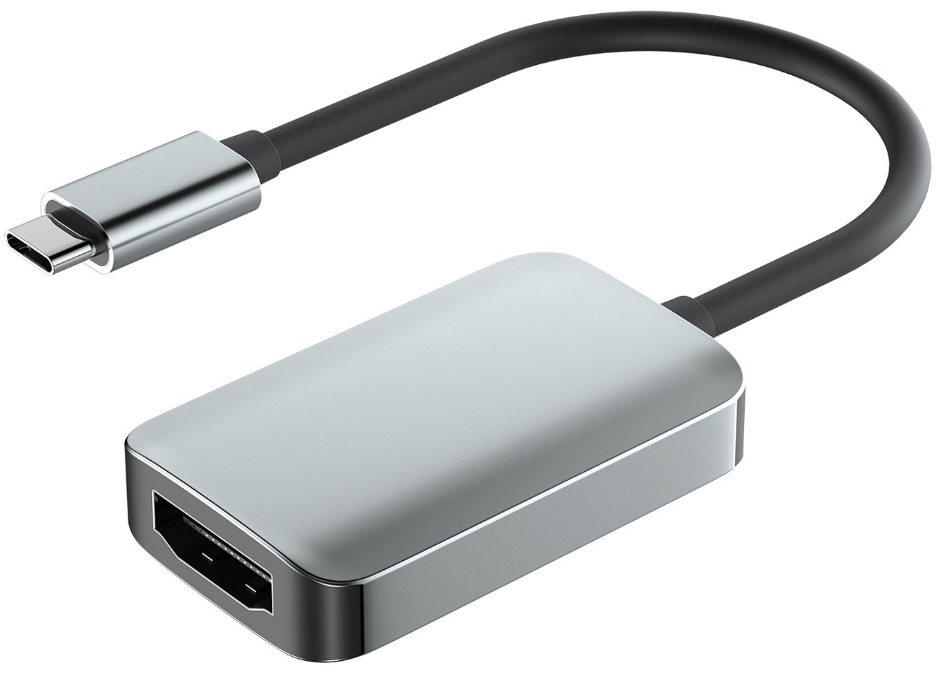 Бренд Адаптер moonfish USB-C - HDMI 4K 60 Гц, серый