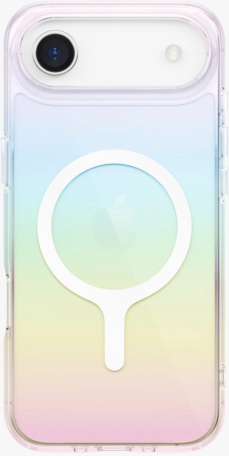 

Чехол Uniq Iridescia Holo Quartz Magsafe для iPhone Air, радужный, Разноцветный, Чехол Iridescia Holo Quartz Magsafe для iPhone Air, радужный