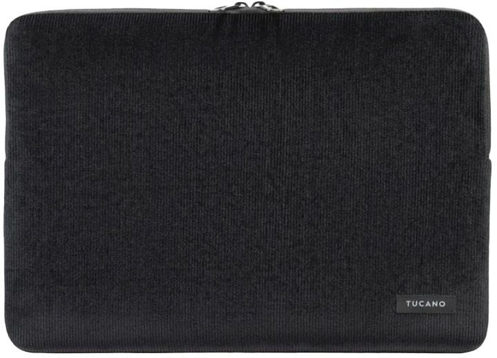 

Чехол Tucano Velluto для ноутбуков до 14", велюр, черный, Чехол Velluto для ноутбуков до 14", велюр, черный