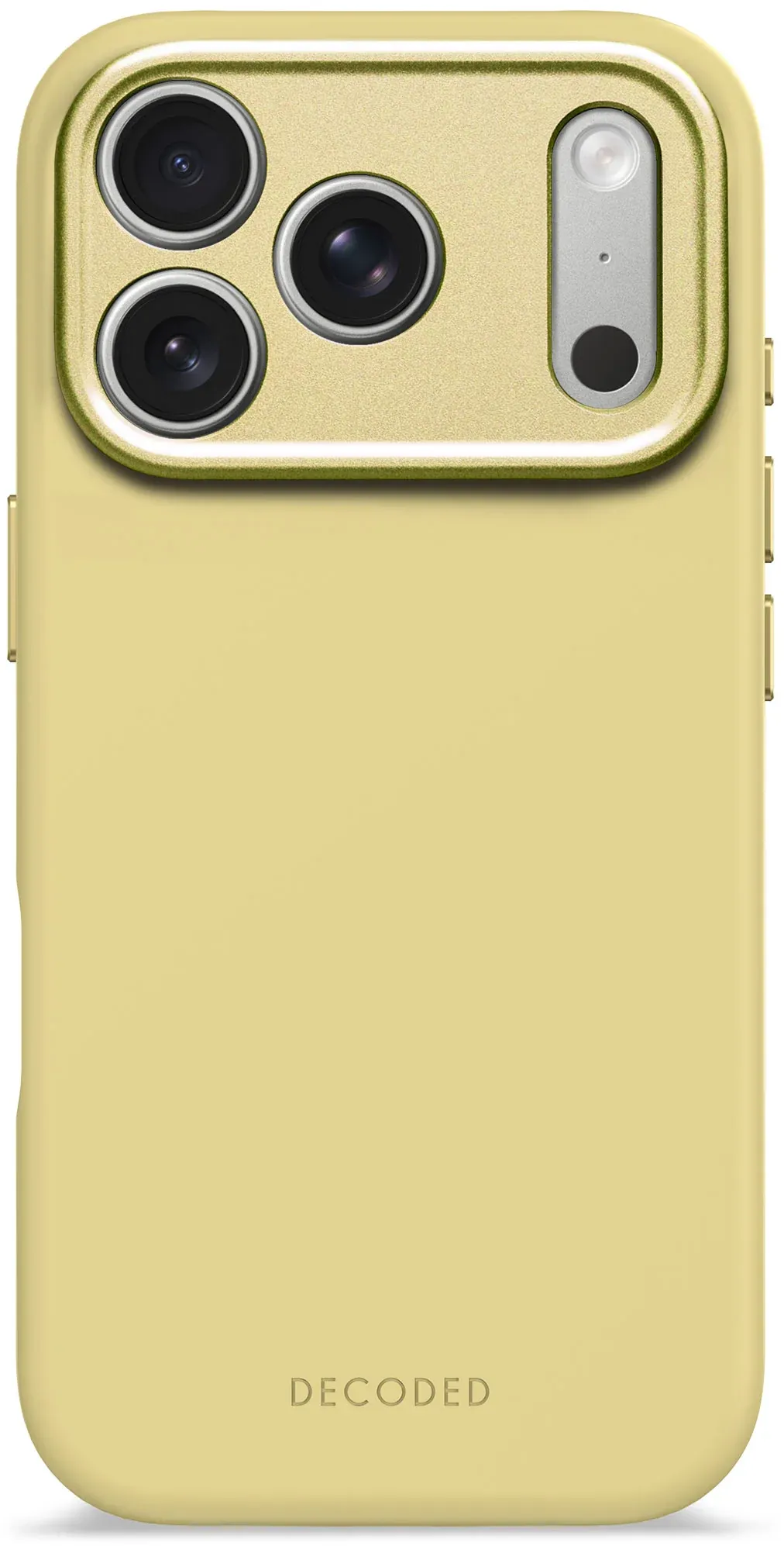 

Чехол Decoded Silicone Case Yuma Yellow для iPhone 17 Pro, силикон, желтый, Жёлтый, Чехол Silicone Case Yuma Yellow для iPhone 17 Pro, силикон, желтый