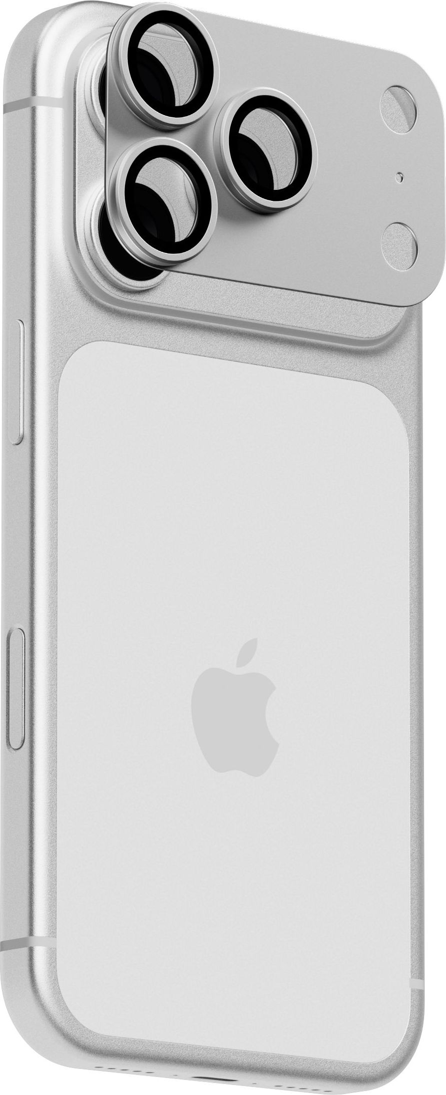 Защита линз uBear Extreme Full Shield для iPhone 18 Pro, серебристый
