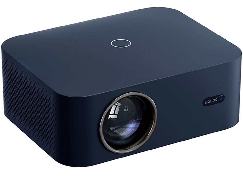 Проектор портативный Wanbo Projector X2 Max, Синий Фото-5