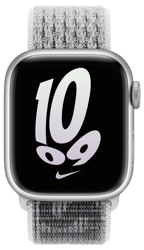 

Apple Спортивный ремешок Nike для Watch 41 мм черный + белый