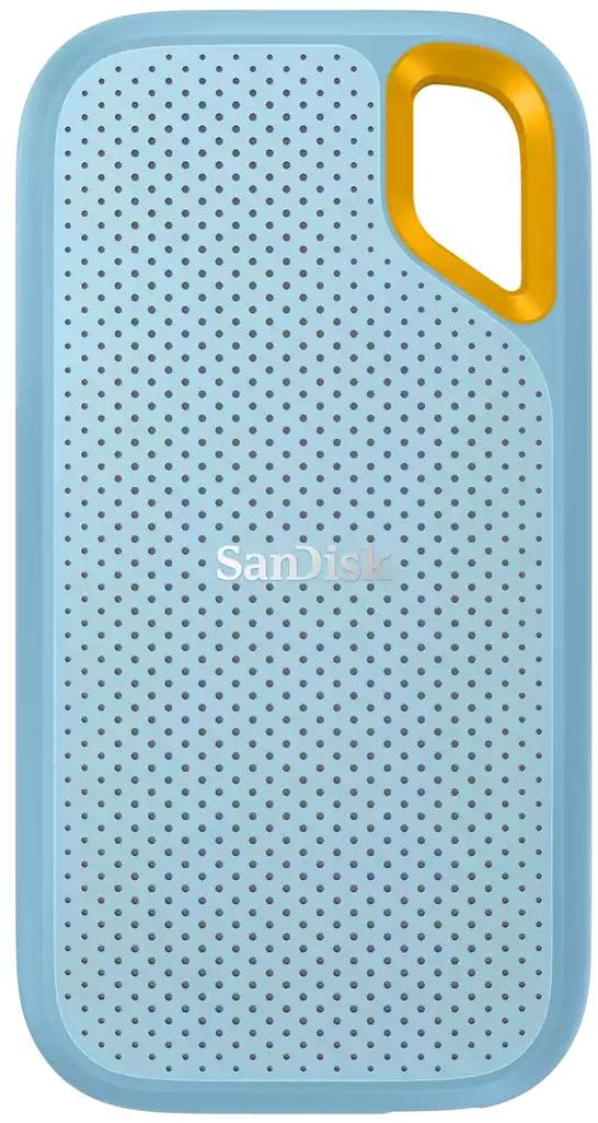 SanDisk Внешний SSD Extreme Portable V2 4 ТБ, голубой