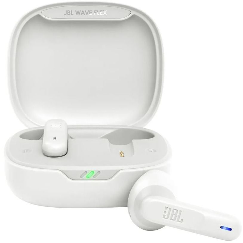 

Беспроводные наушники JBL Wave Flex, белый, Беспроводные наушники Wave Flex, белый
