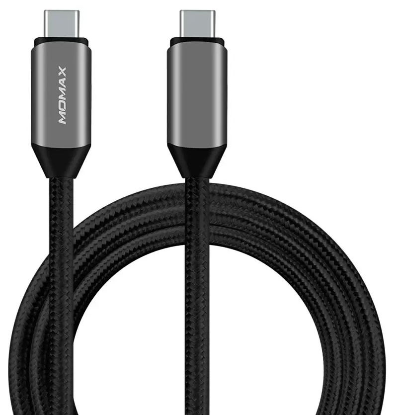 

Momax Кабель Elite Link USB-C - USB-C, 1м, нейлон, черный