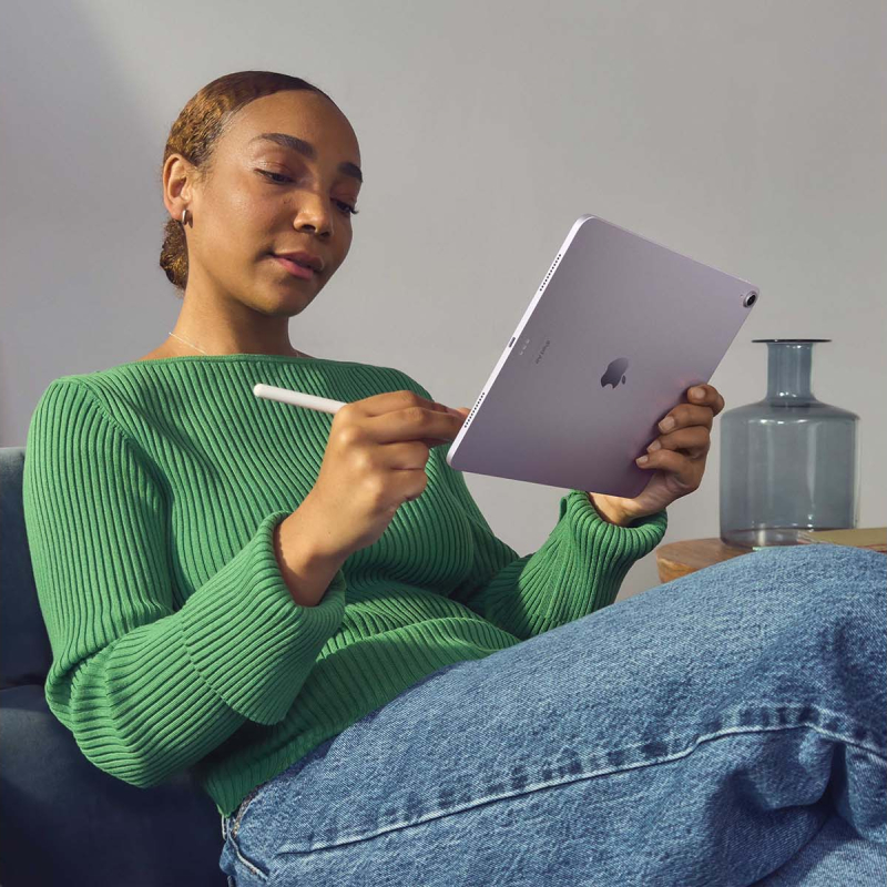 Apple iPad Air (2024) 13" Wi-Fi 128 ГБ, фиолетовый Фото-11