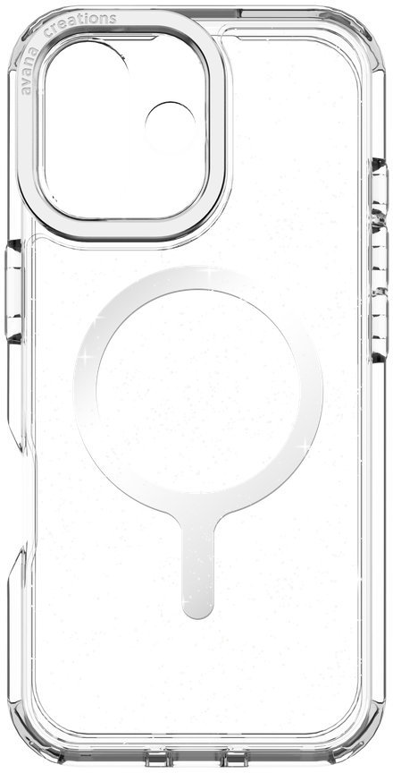 

Чехол Avana STRARLIGHT MagSafe для iPhone 17, серебристый