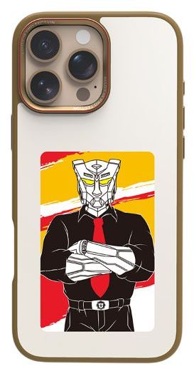 

Чехол URR E-ink Case для iPhone 16 Pro Max, золотой, Чехол E-ink Case для iPhone 16 Pro Max, золотой