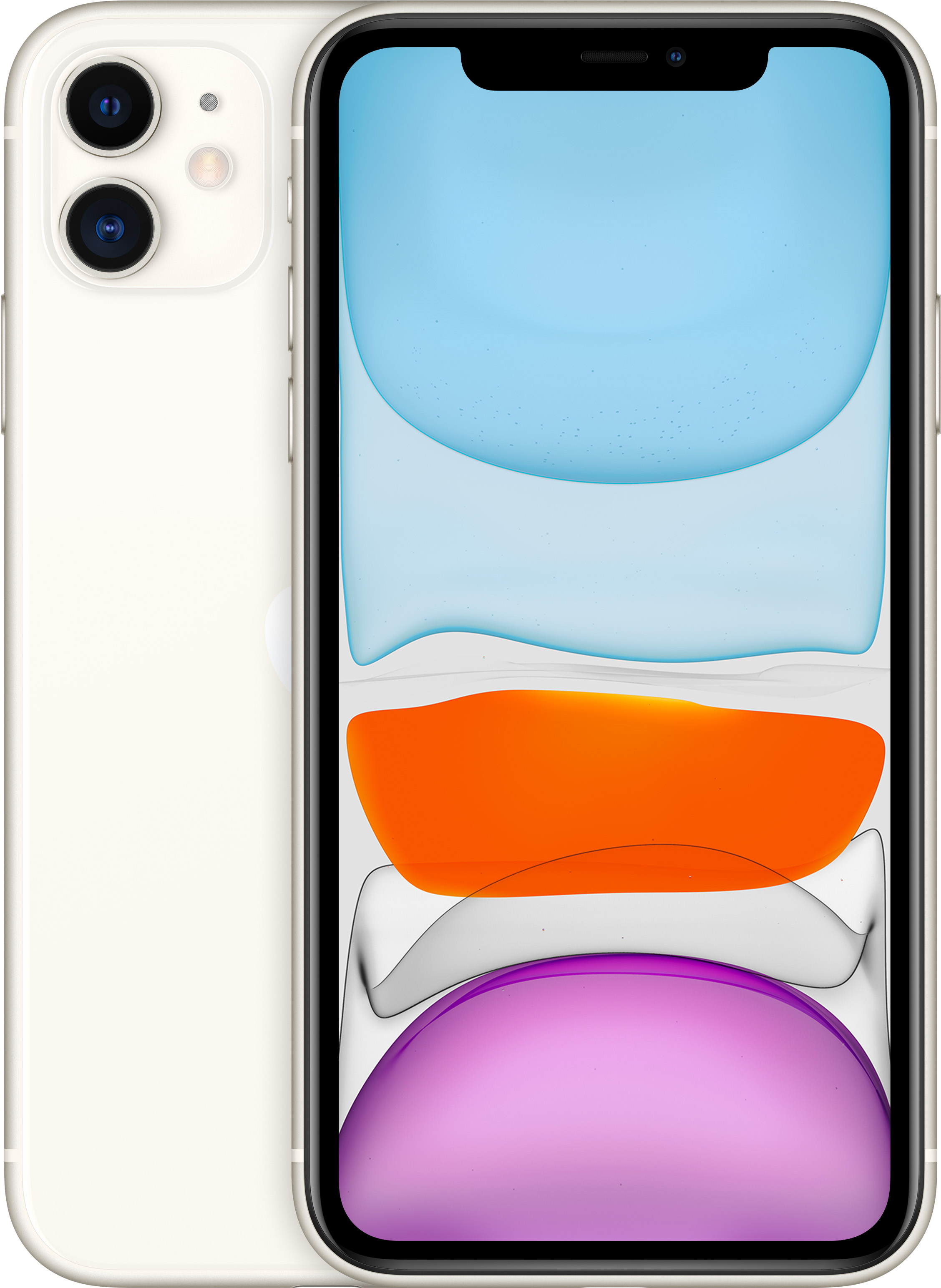  Apple iPhone 11, 64 ГБ, белый (новая комплектация)