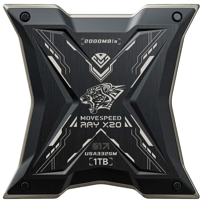 Внешний SSD Movespeed Ray RX-20 2 ТБ, серый Фото-3