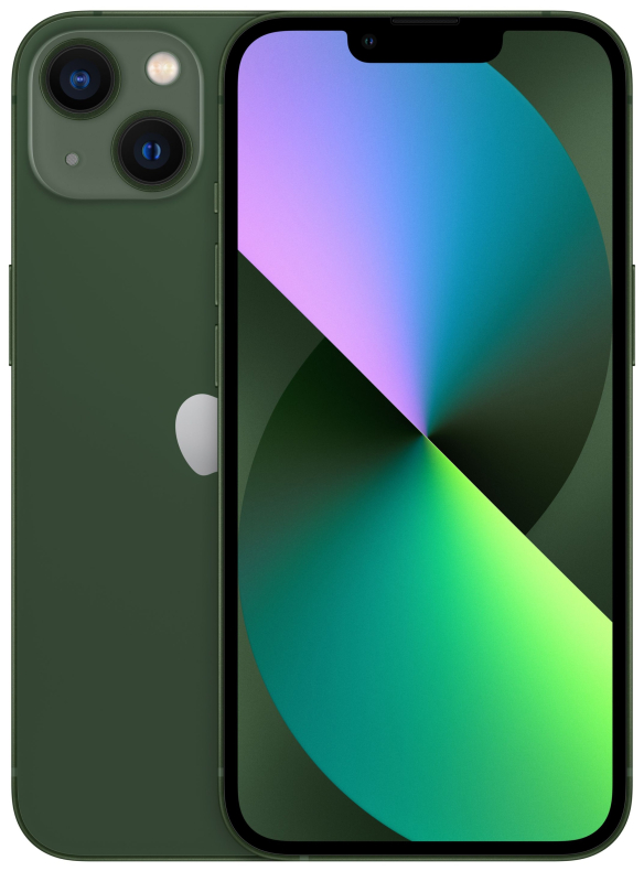 

Apple iPhone 13, 256 ГБ, зеленый, iPhone 13, 256 ГБ, зеленый
