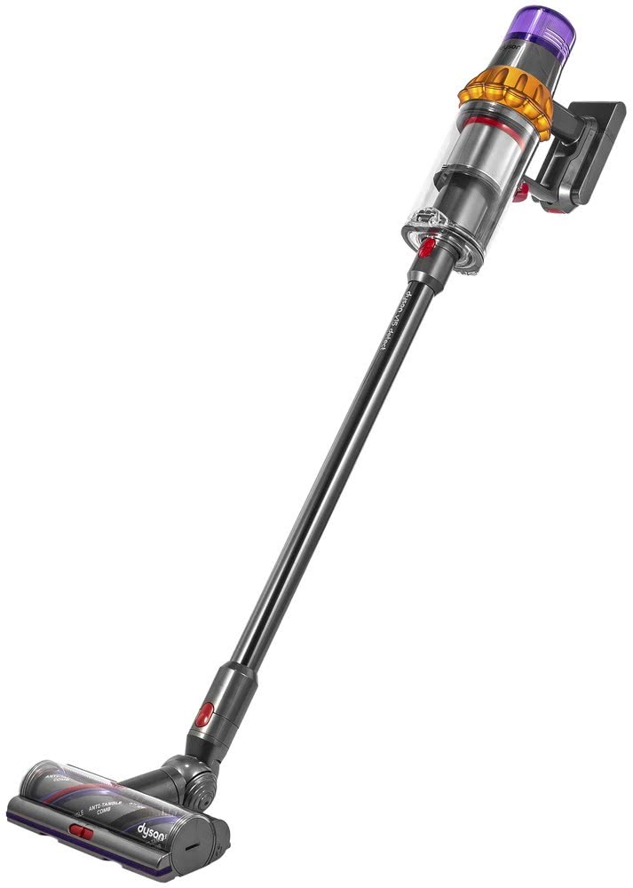 

Dyson Беспроводной пылесос V15 Detect Total Clean, никель/желтый/фиолетовый
