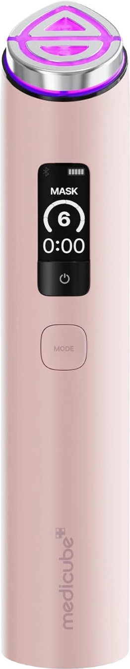 Массажер для лица Medicube AGE-R Booster Pro EX X2, розовый