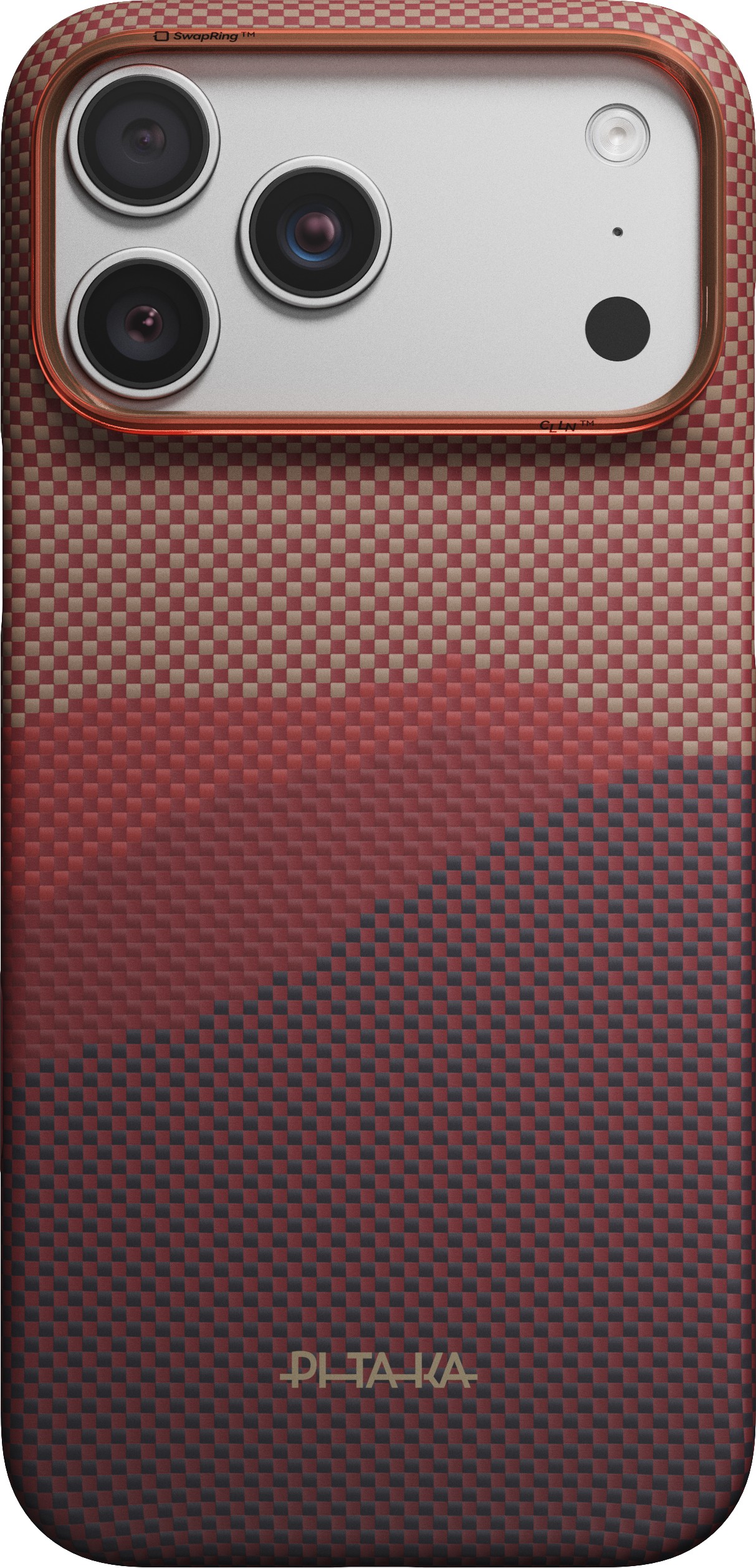 Чехол Pitaka Over The Horizon 2.0 Edge Case для iPhone 18 Pro Max, коричневый