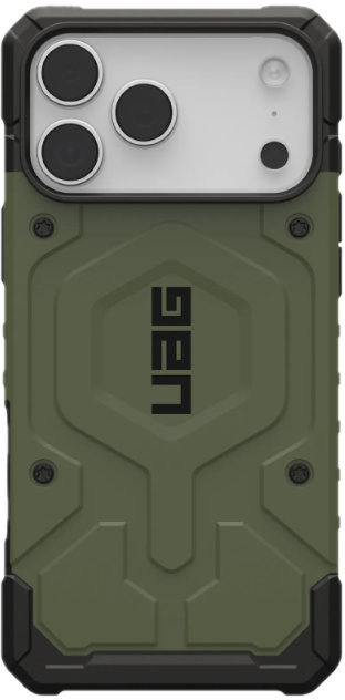 

Чехол UAG Pathfinder MagSafe для iPhone 17 Pro Max, оливковый, Чехол Pathfinder MagSafe для iPhone 17 Pro Max, оливковый