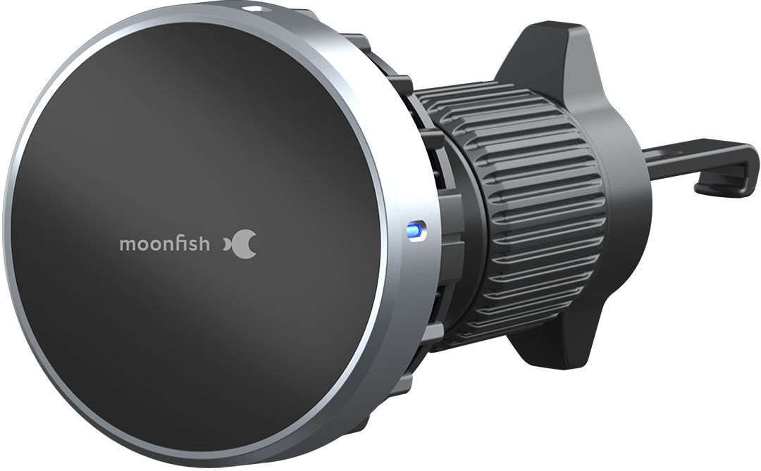 Автомобильный держатель moonfish HQi-20 MagSafe и охлаждением, 15W, черный