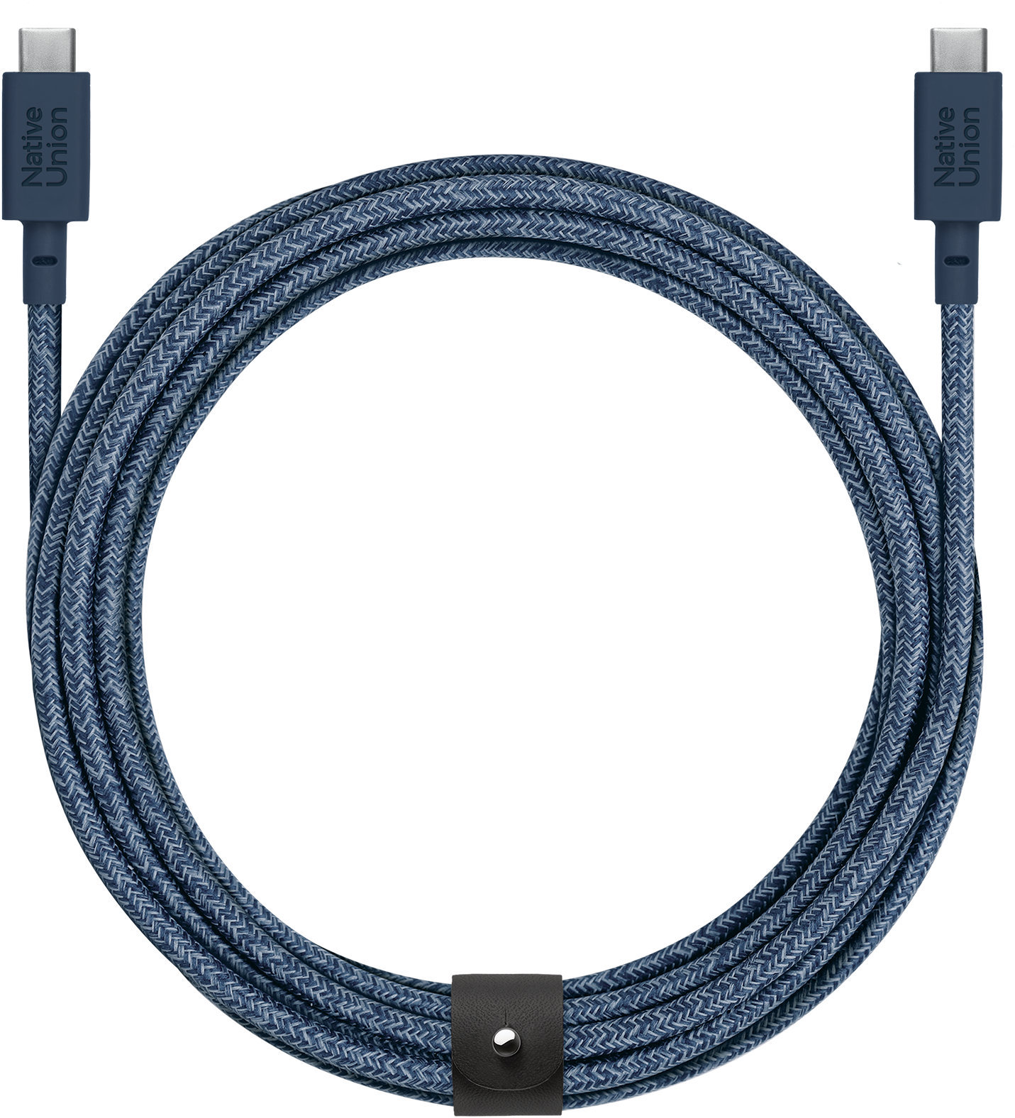 

Кабель Native Union Belt Cable XL USB-С - USB-С, 3 м, кевлар, синий, Кабель Belt Cable XL USB-С - USB-С, 3 м, кевлар, синий
