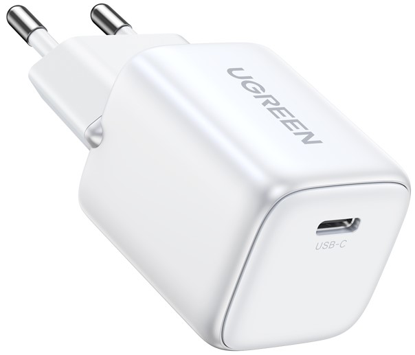 

UGREEN Сетевое зарядное устройство CD318 USB-C, PD, 20 Вт, белый