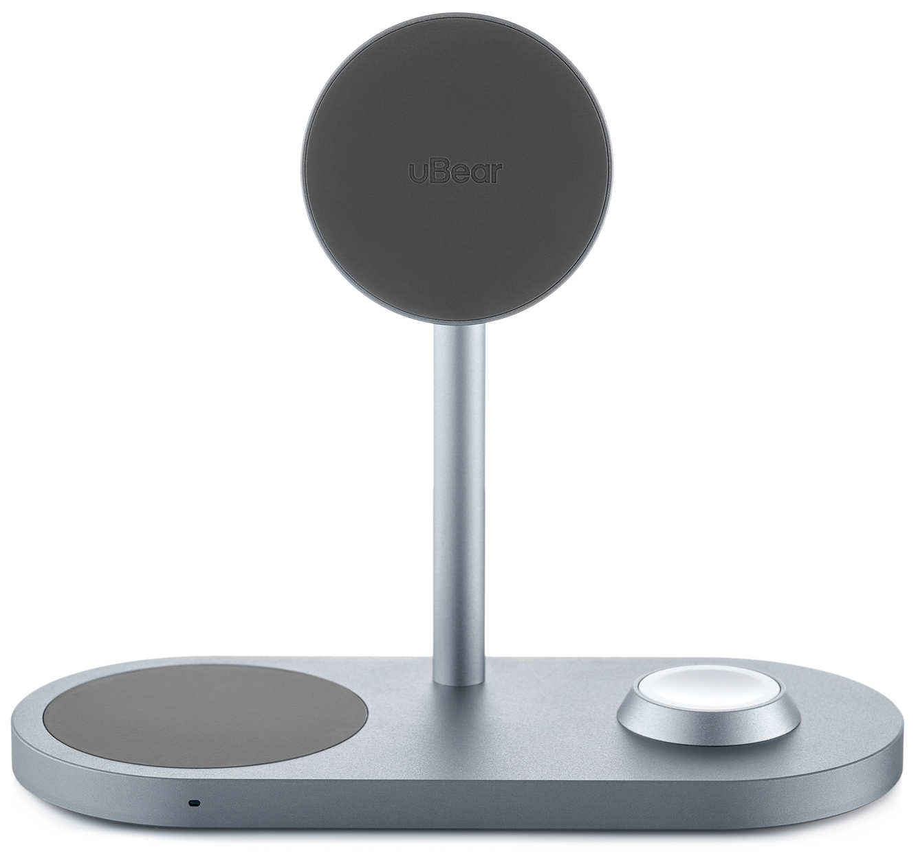 

Беспроводное зарядное устройство uBear Stage Pro 3в1, 30 Вт, серый, Беспроводное зарядное устройство Stage Pro 3в1, 30 Вт, серый