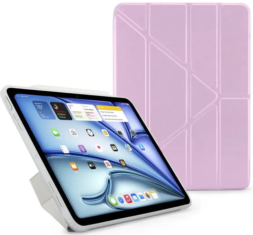 

Чехол Pipetto для iPad Air 11 (2025), Origami No1, фиолетовый, Чехол для iPad Air 11 (2025), Origami No1, фиолетовый