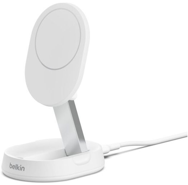 Беспроводное зарядное устройство Belkin Boost Charge Pro Convertible MagSafe Qi2, 15 Вт, белый Фото-3