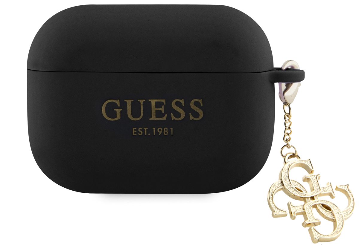 Бренд Чехол Guess Diamond Charm для Airpods Pro, черный