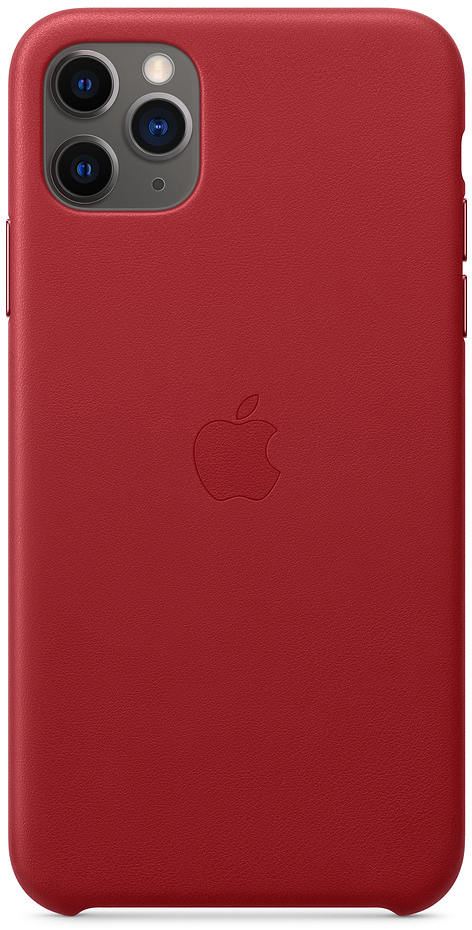 Чехол для iPhone 11 Pro Max Leather (Product) Red