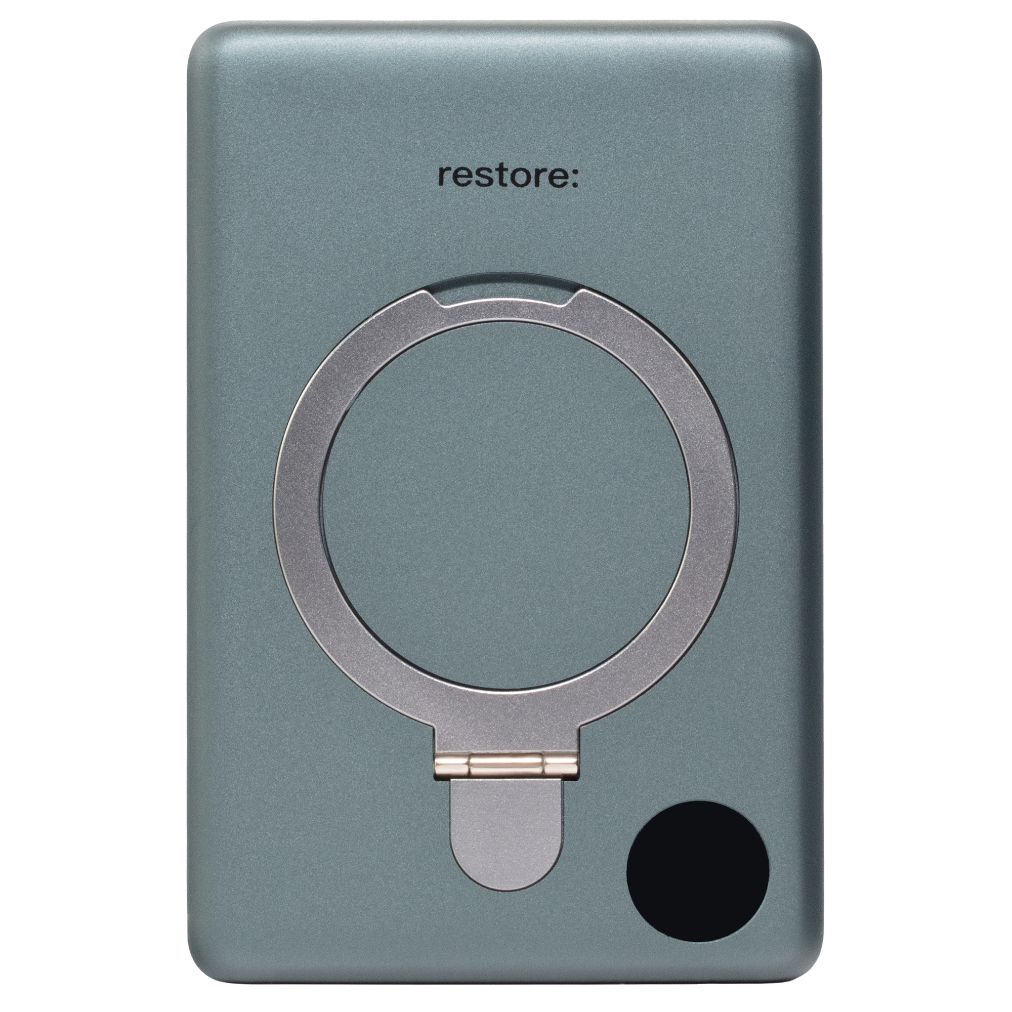 Внешний аккумулятор restore: hello, world! Magsafe, 10000 mAh, темно-серый